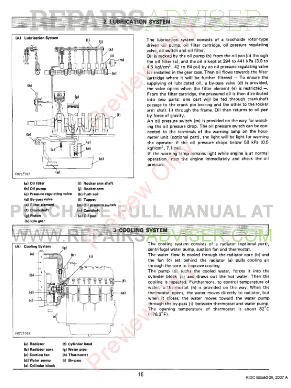 Kubota D1102-B-D1402-B, V1502/1902-B Engines Workshop Manual